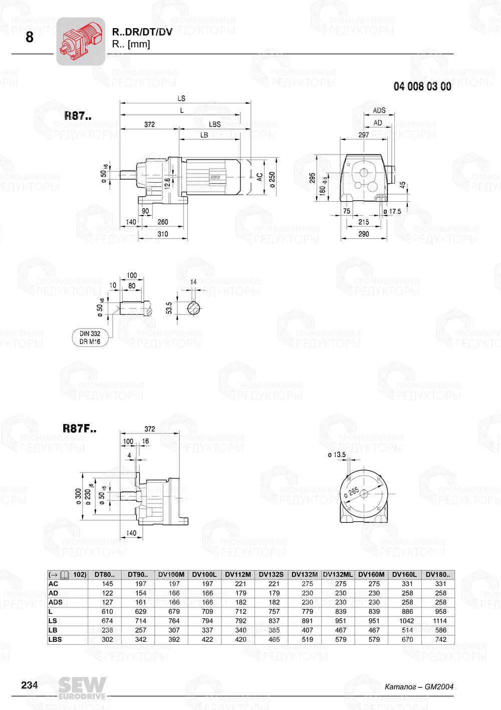 Sew-eurodrive R 87
